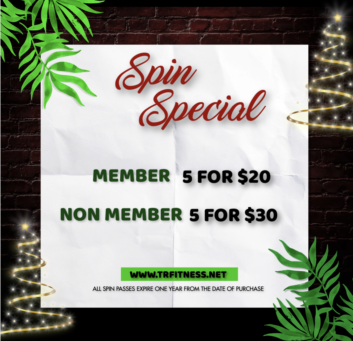 CHRISTMAS IN JULY - SPIN SPECIAL